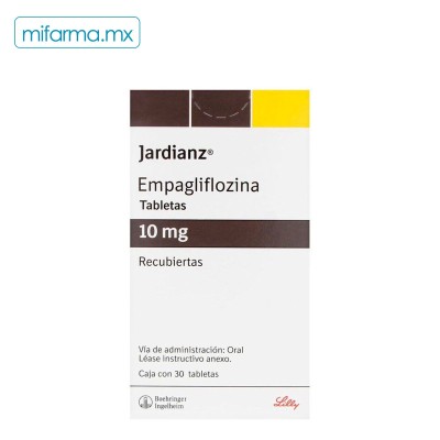 Jardianz 10 mg 30 Tabletas - Mi Farma