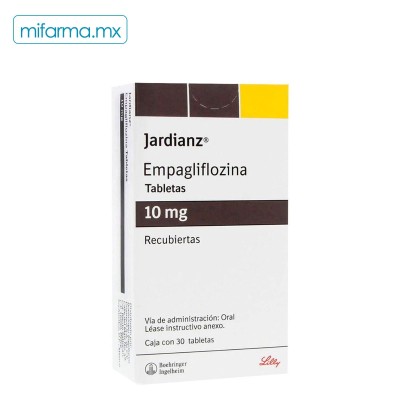 Jardianz 10 mg 30 Tabletas - Mi Farma