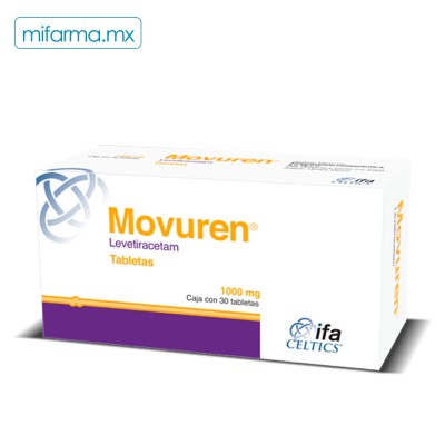 Movuren Levetiracetam 1000mg - Mi Farma