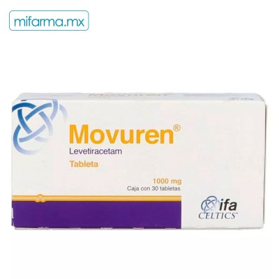Movuren Levetiracetam 1000mg - Mi Farma