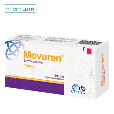 Movuren Levetiracetam de 500 - Mi Farma