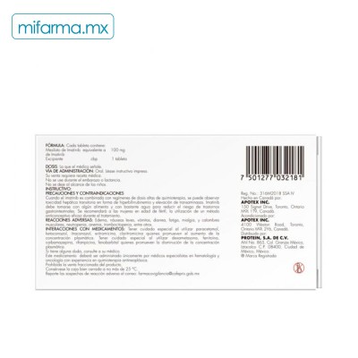 Imatinib 100mg - Mi Farma