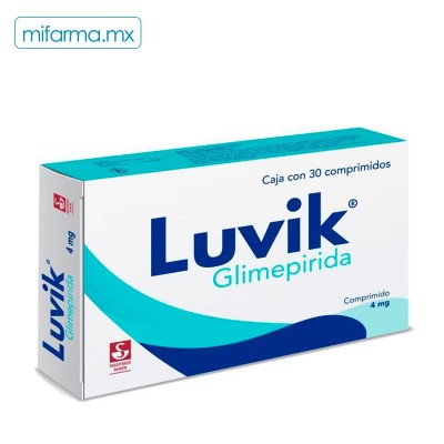 Luvik Glimepirida 4mg - Mi Farma
