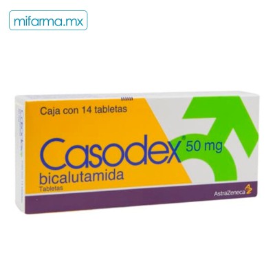 Casodex 50mg 14 Tabletas - Mi Farma