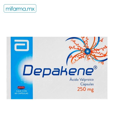 Depakene Capsulas 250 mg - Mi Farma