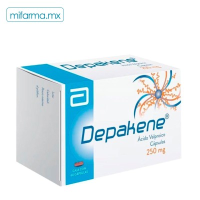 Depakene Capsulas 250 mg - Mi Farma