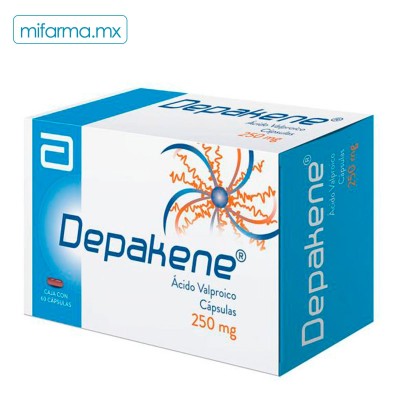 Depakene Capsulas 250 mg - Mi Farma
