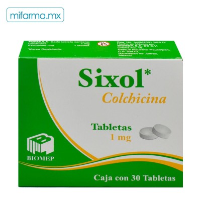 Sixol Colchicina 1 mg - Mi Farma