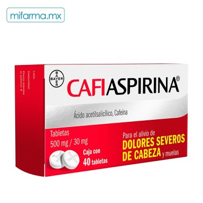 Cafiaspirina de 500 mg - Mi Farma