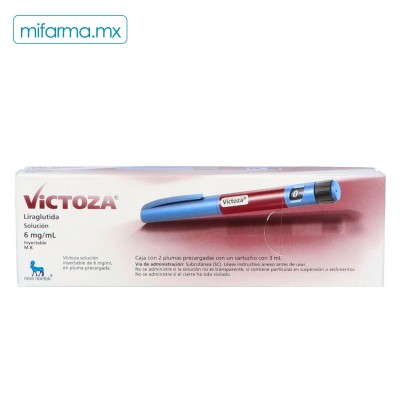 Insulina Victoza c/2 plumas - Mi Farma