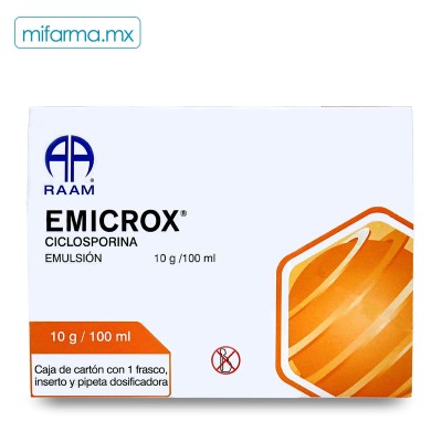 Ciclosporina Emicrox Emulsion - Mi Farma