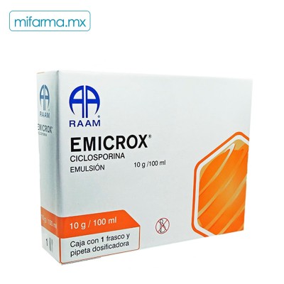 Ciclosporina Emicrox Emulsion - Mi Farma