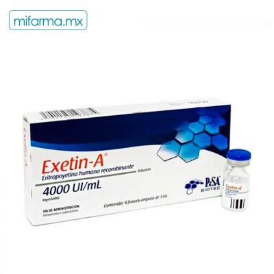 Exetin A 4000 UI - Mi Farma
