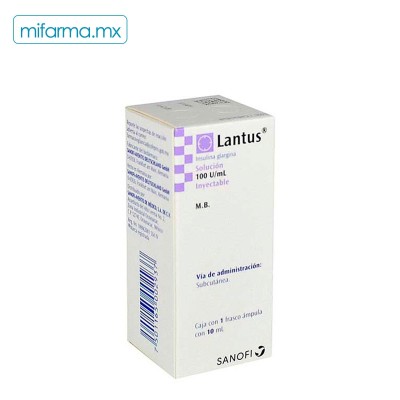 Lantus Frasco 10 ml - Mi Farma